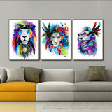 lion motif picture